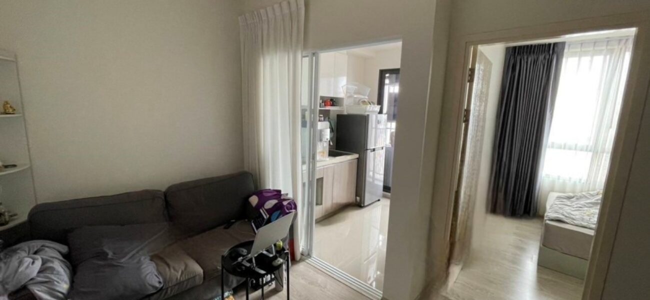 Listing No. 68080950 : ขายห้องชุดพักอาศัยขนาด 1 ห้องนอน พื้นที่ 26.5 ตรม. โครงการ The Tree Charan 30 ใกล้รถไฟฟ้าสายสีน้ำเงิน สถานีแยกไฟฉาย คุ้มค่า น่าอยู่