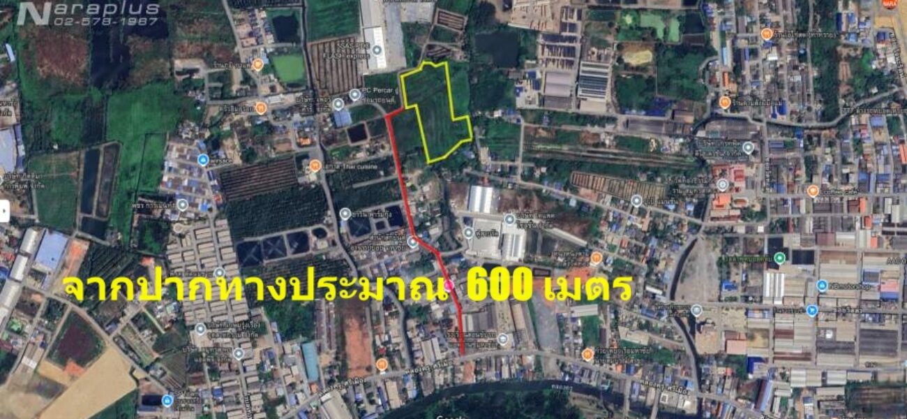 Listing No.68080980 : ขายที่ดินแปลงสวยขนาด 15 ไร่ 1 งาน 63 ตารางวา ถนนคลองครุ-ศรีเมือง ต.ท่าทราย อ.เมืองสมุทรสาคร จ.สมุทรสาคร ขายถูก กำไรตั้งแต่ซื้อ เหมาะกับการลงทุน