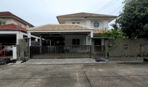 Listing No. 68101020 : ขายบ้านเดี่ยว 2 ชั้น หลังมุม ถนนเมน บนที่ดินขนาด  57.7 ตร.ว. หมู่บ้าน ชวนชื่น พาร์ค อ่อนนุช-วงแหวน ประเวศ กรุงเทพ ตกแต่งใหม่ทั้งหลัง พร้อมอยู่ เห็นแล้ว ต้องชอบ