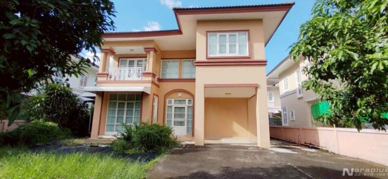 Listing No. 68101058 : ขายบ้านเดี่ยว 2 ชั้น 3 ห้องนอน บนที่ดินขนาด 96 ตร.ว. หมู่บ้านคุณาลัย- นาวาร่า รังสิต-คลอง 2 บ้านสวย น่าอยู่ โครงการดี การันตี ขายถูกที่สุดในโครงการ