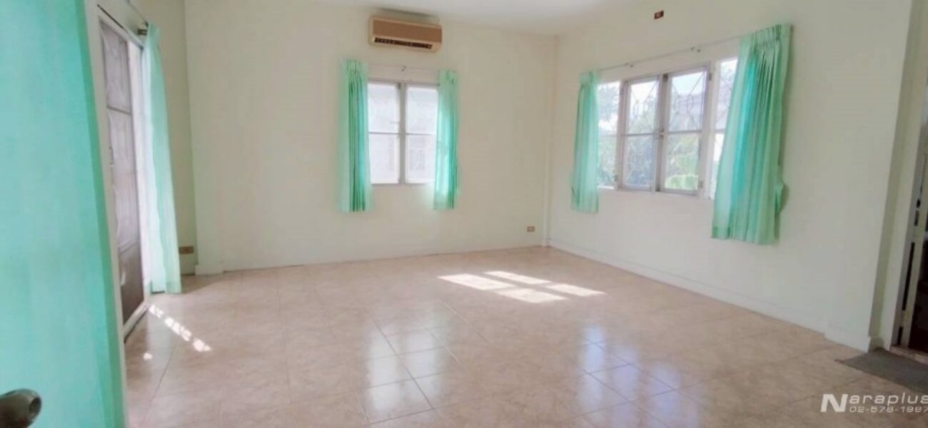 Listing No. 68101058 : ขายบ้านเดี่ยว 2 ชั้น 3 ห้องนอน บนที่ดินขนาด 96 ตร.ว. หมู่บ้านคุณาลัย- นาวาร่า รังสิต-คลอง 2 บ้านสวย น่าอยู่ โครงการดี การันตี ขายถูกที่สุดในโครงการ