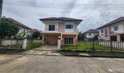 Listing No. 68101070 : ขายบ้านเดี่ยว 2 ชั้น บนที่ดินขนาด 100.1 ตารางวา หมู่บ้าน ดิ เอ็กซ์เทนโซ 2 (The Extenso 2)ประชาสำราญ หนองจอก ยอมขายขาดทุน เรากล้าการันตี ขายถูกที่สุดในโครงการ