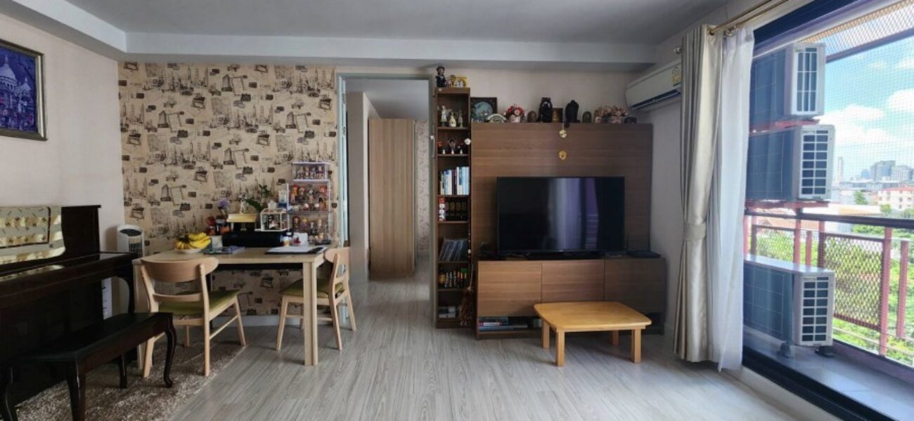 Listing No. 68101088 : ขายคอนโดแบบ 2 ห้องนอน ห้องมุม ขนาด 60.56 ตร.ม. โครงการ L Style Condo ใกล้รถไฟฟ้า MRT ห้วยขวาง ห้องสวย พื้นที่เยอะ หิ้วกระเป๋าใบเดียวพร้อมเข้าอยู่ได้เลย