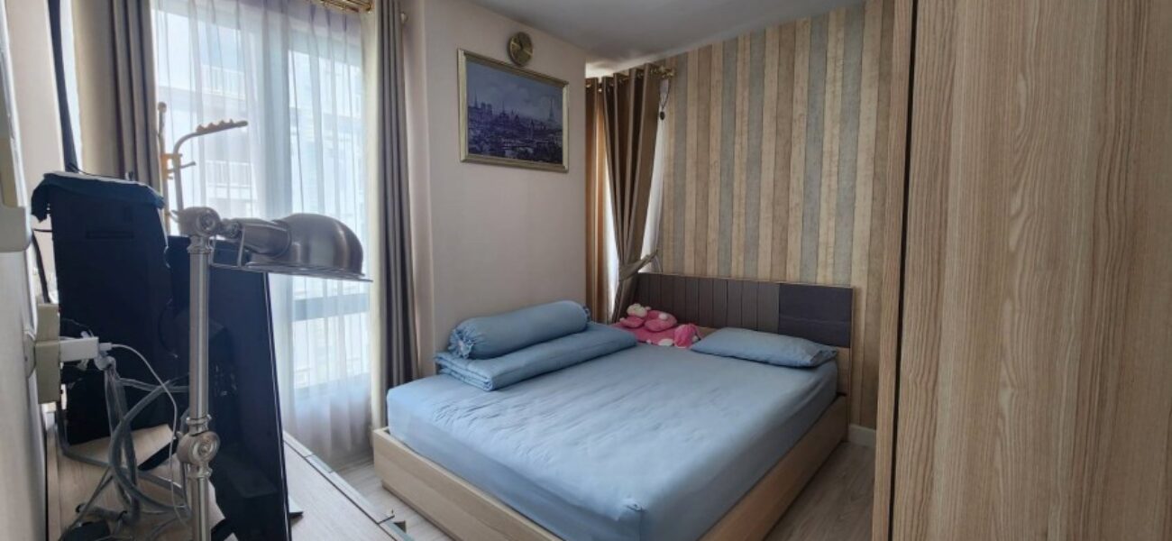 Listing No. 68101088 : ขายคอนโดแบบ 2 ห้องนอน ห้องมุม ขนาด 60.56 ตร.ม. โครงการ L Style Condo ใกล้รถไฟฟ้า MRT ห้วยขวาง ห้องสวย พื้นที่เยอะ หิ้วกระเป๋าใบเดียวพร้อมเข้าอยู่ได้เลย