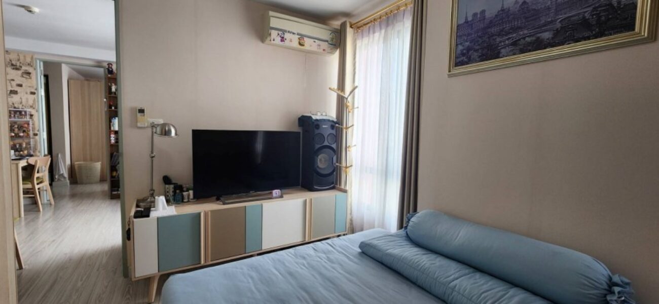 Listing No. 68101088 : ขายคอนโดแบบ 2 ห้องนอน ห้องมุม ขนาด 60.56 ตร.ม. โครงการ L Style Condo ใกล้รถไฟฟ้า MRT ห้วยขวาง ห้องสวย พื้นที่เยอะ หิ้วกระเป๋าใบเดียวพร้อมเข้าอยู่ได้เลย