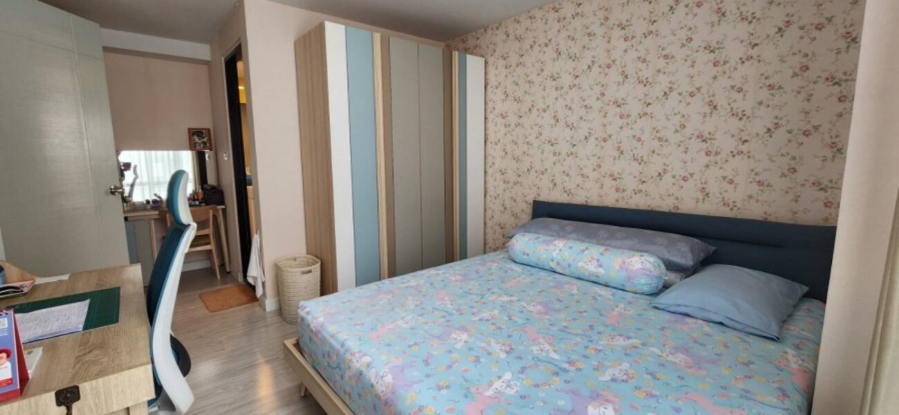 Listing No. 68101088 : ขายคอนโดแบบ 2 ห้องนอน ห้องมุม ขนาด 60.56 ตร.ม. โครงการ L Style Condo ใกล้รถไฟฟ้า MRT ห้วยขวาง ห้องสวย พื้นที่เยอะ หิ้วกระเป๋าใบเดียวพร้อมเข้าอยู่ได้เลย