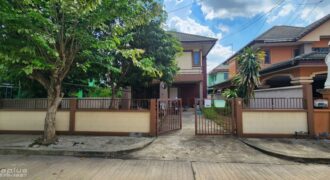 Listing No. 69050288 : ขายบ้านเดี่ยว 2 ชั้น ขนาด 3 ห้องนอน บนที่ดินขนาด 58.3 ตร.ว. พื้นที่ใช้สอย 168 ตร.ม. หมู่บ้านสัมมากร รังสิต คลอง 7 บ้านสวย ราคาดีสุดในโครงการ พร้อมจัดกู้ 100%